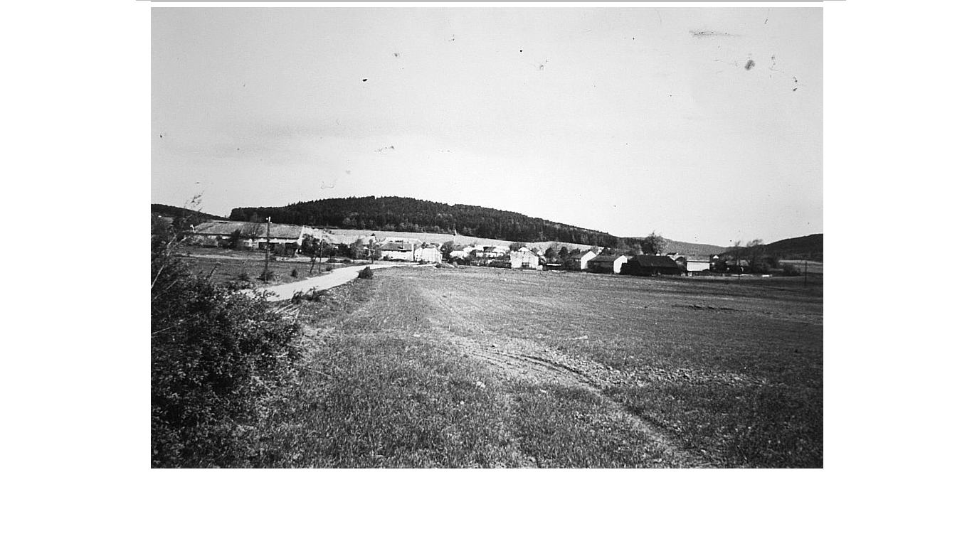 1967 - Starý  Kramolín pohled od Mutěnína