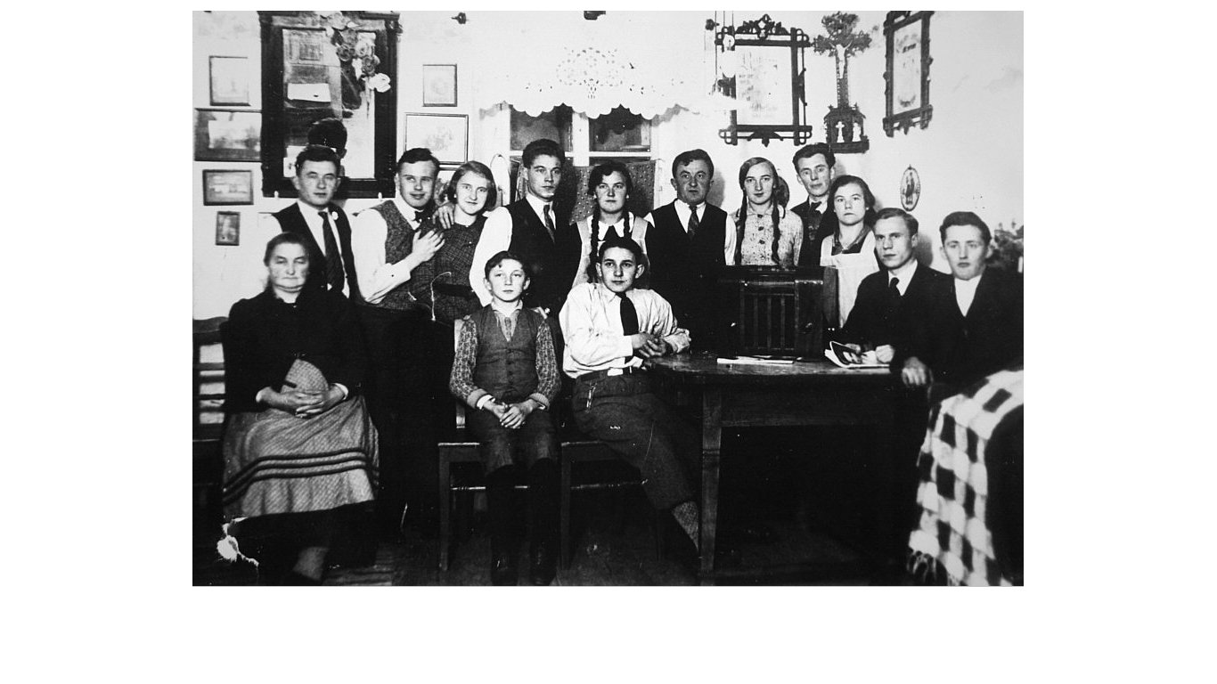 Starý Kramolín přástky 1935