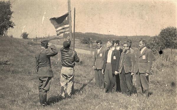 Nad Mutěnínem u lomu 1960